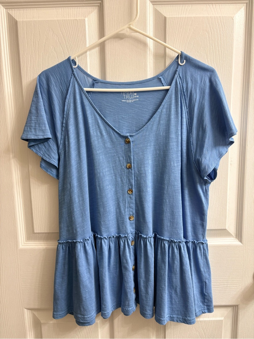 Time and tru peplum boho top